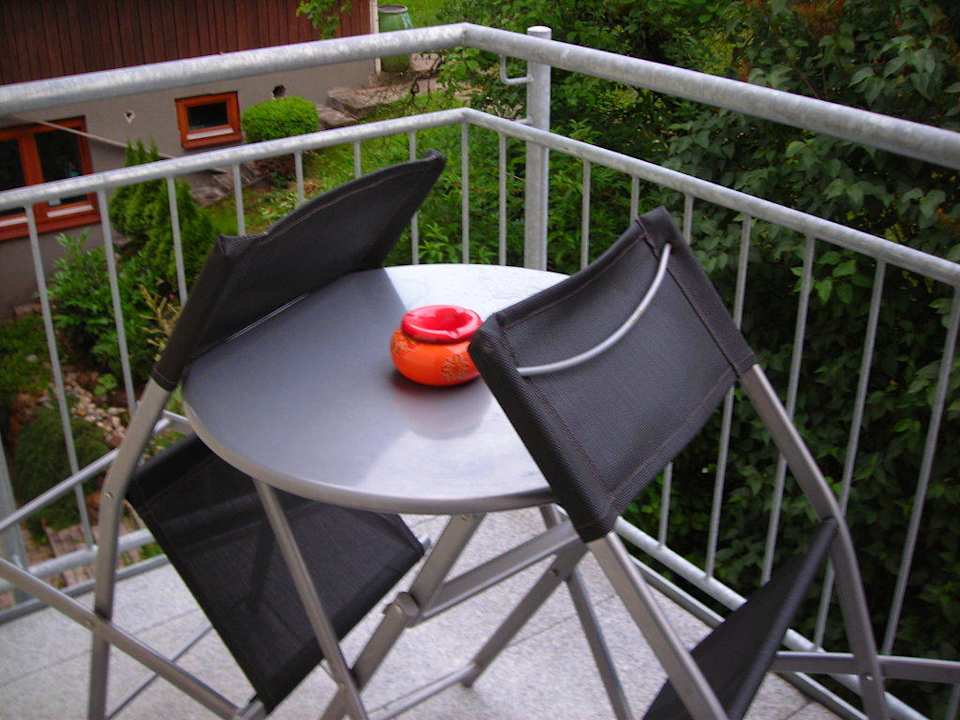 Unser Balkon Ferienwohnungen Am Grafenberg