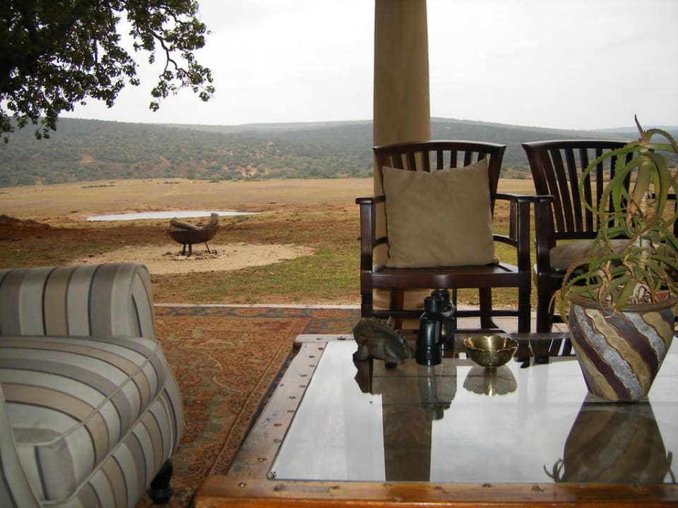Wohnterrasse Hotel Gorah Elephant Reserve
