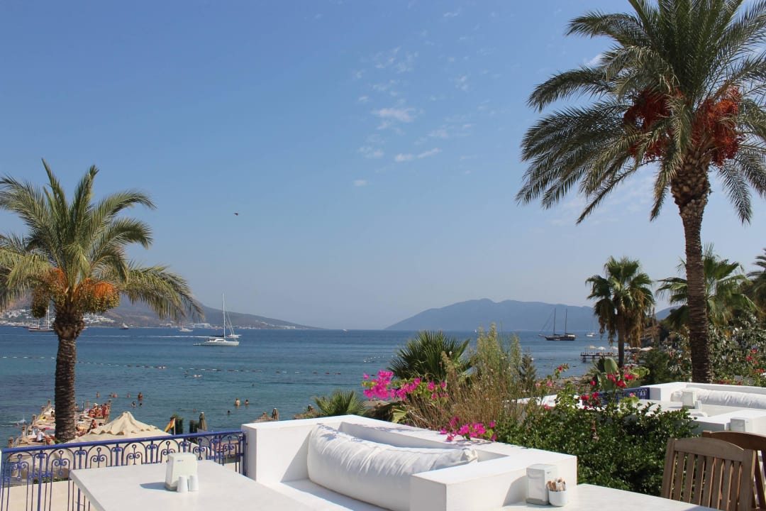 Der Terrassenausblick Salmakis Resort & Spa