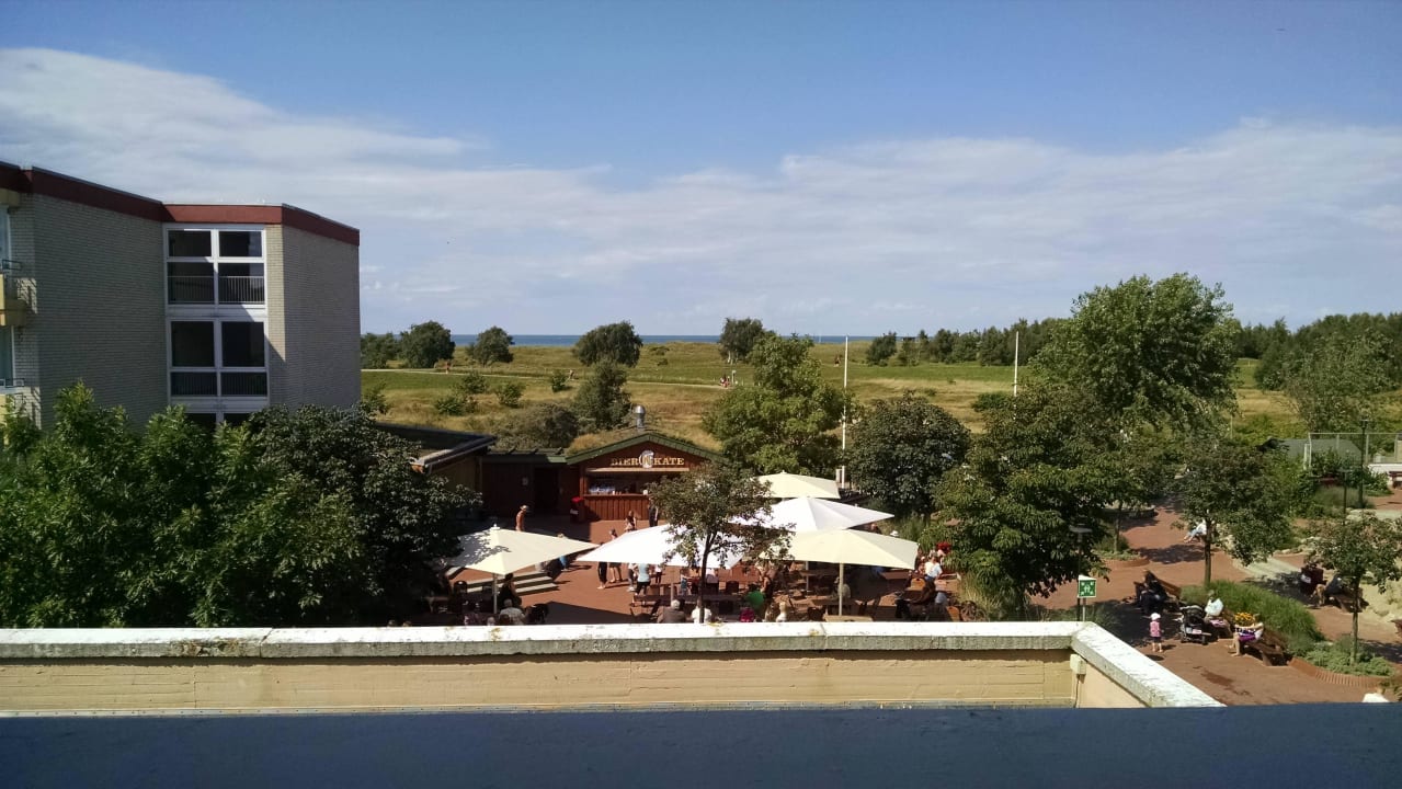 Aussicht vom Zimmer Ferienwohnungen Ferienpark Weissenhäuser Strand