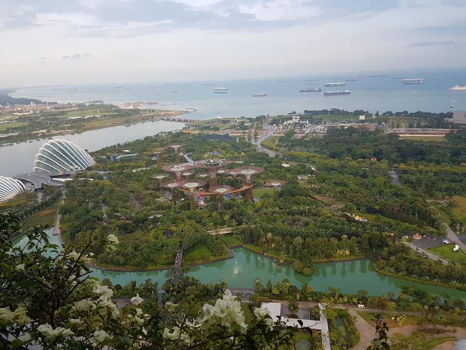 Ausblick Marina Bay Sands