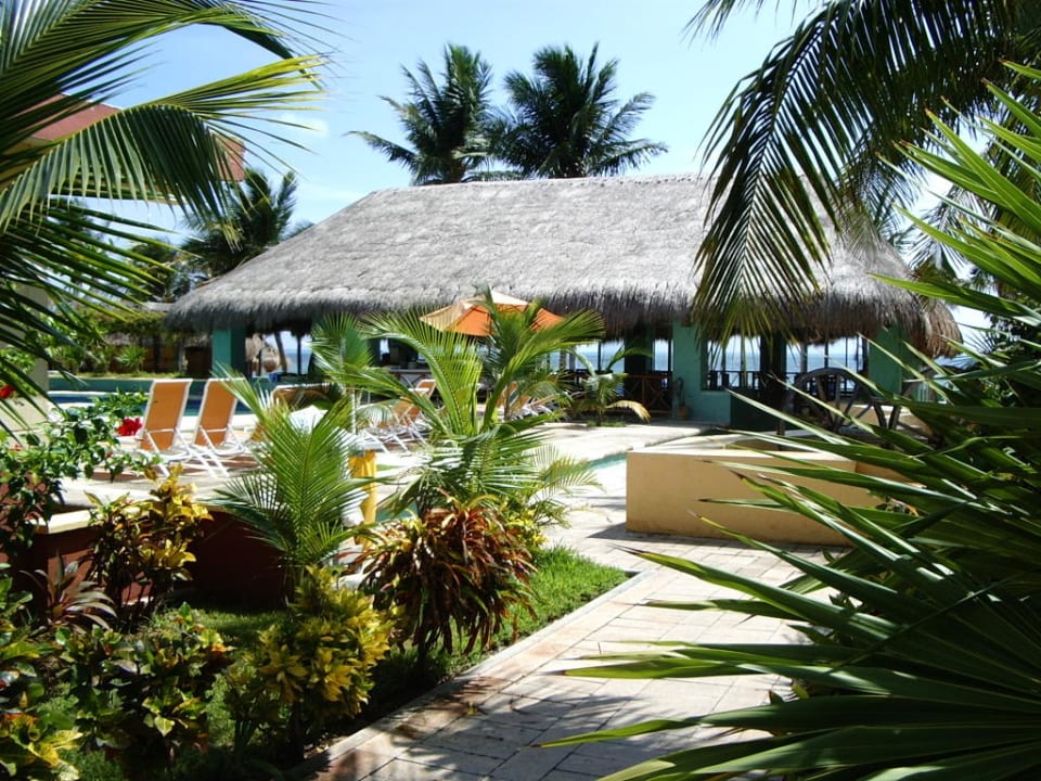 le bar de l'hotel Hotel Hacienda Punta Sam