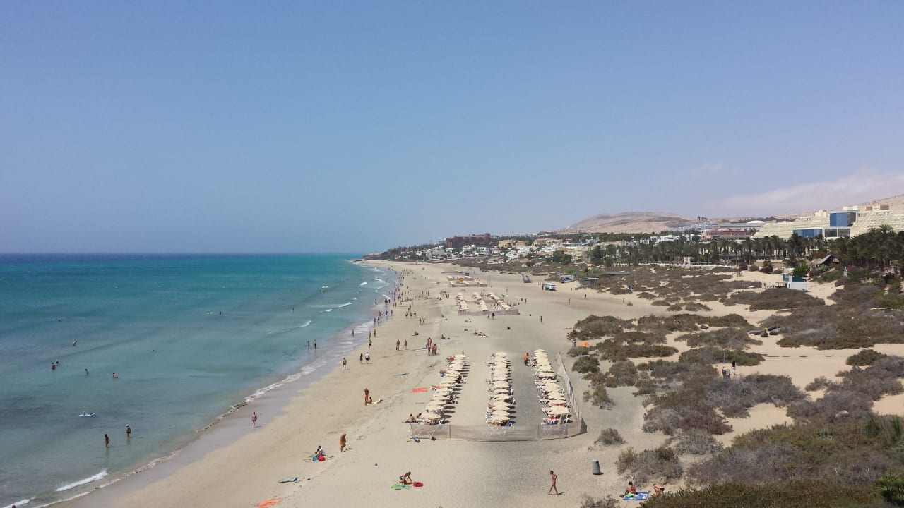 Wahnsinns Blick vom Hotel auf Strand SBH Hotel Taro Beach