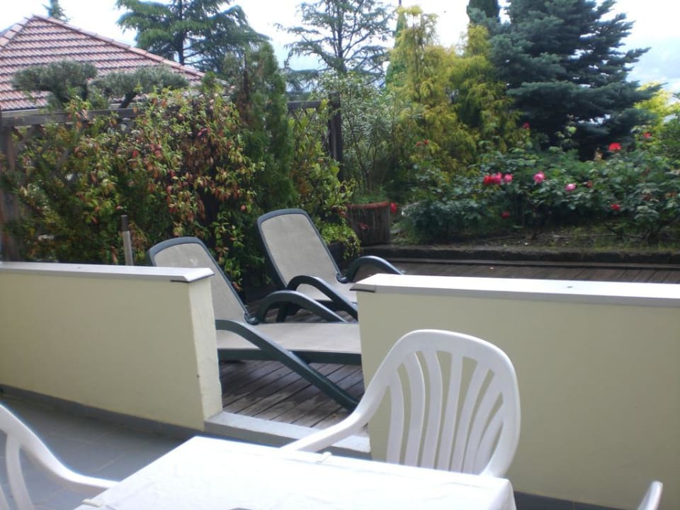 Balkon mit Terrasse Appartementhaus Residence Hirzer