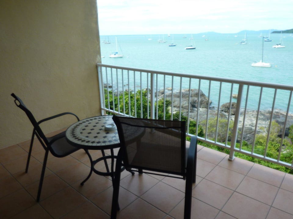 Unser Balkon mit toller Sicht aufs Meer Hotel Coral Sea Resort
