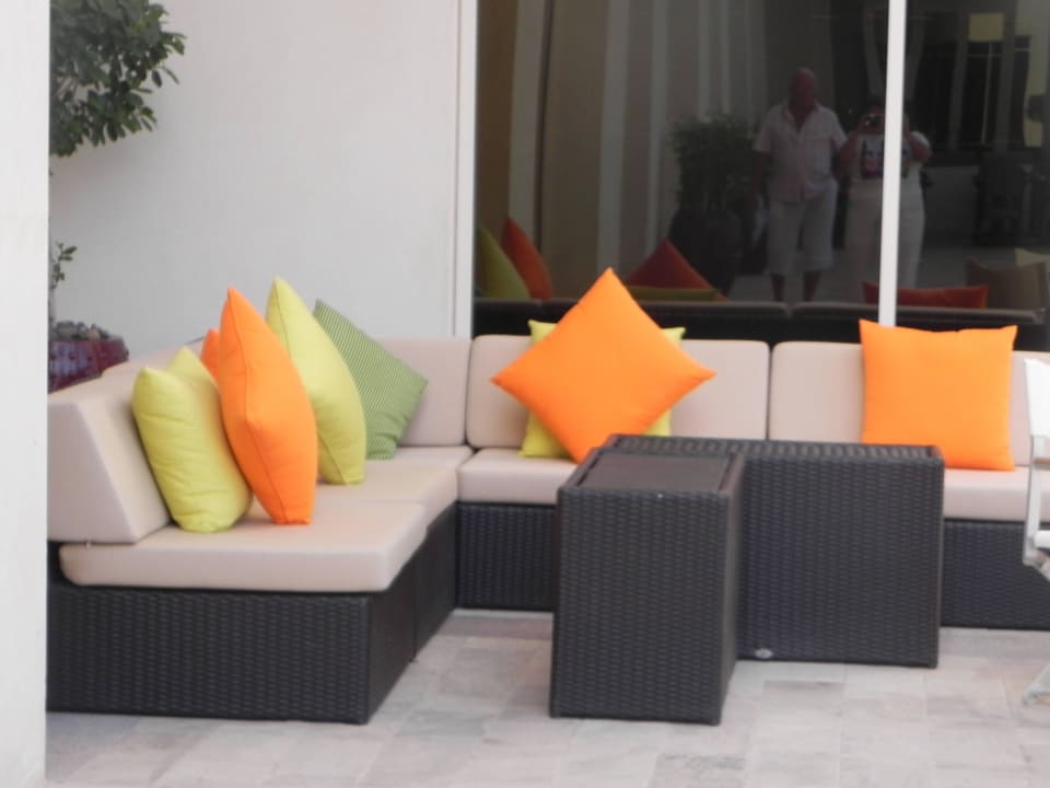 One corner of our terrace Park Hyatt Abu Dhabi Hotel and Villas