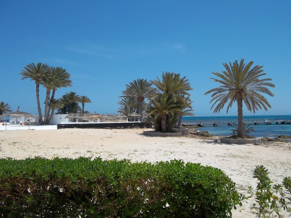 Steg am Süßwasserpool Hotel El Mouradi Djerba Menzel