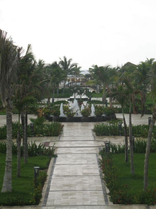 Blick von der Lobby Dreams Tulum Resort & Spa