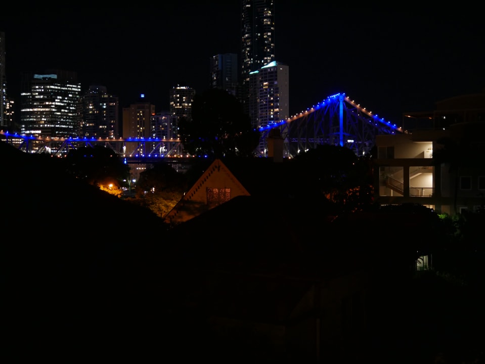 Blick von der Hotelbar auf Brisbane  Spicers Balfour - Adults only