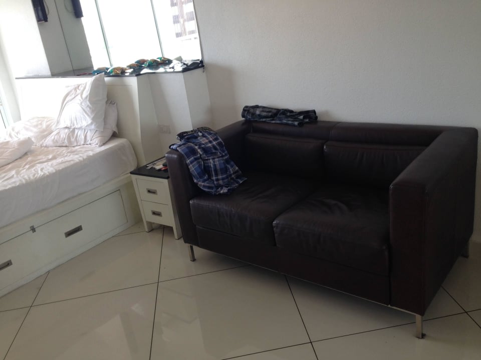 Bett/Couch Hotel Vtsix Condo Service at View Talay Condo Pattaya