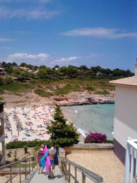 Strandabschnitt blau punta reina