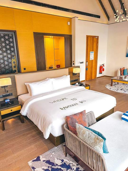 Zimmer Radisson Blu Resort Maldives