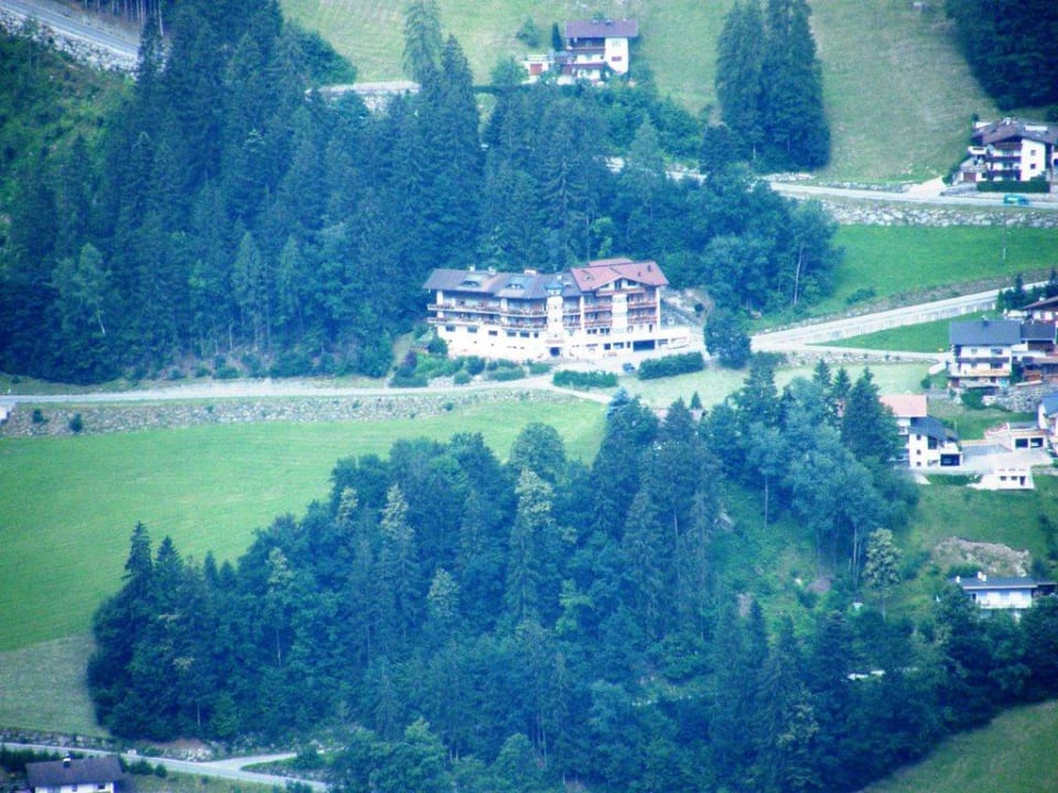 Hotelblick von Sessellift Ramsberg Hotel Schwendberger Hof