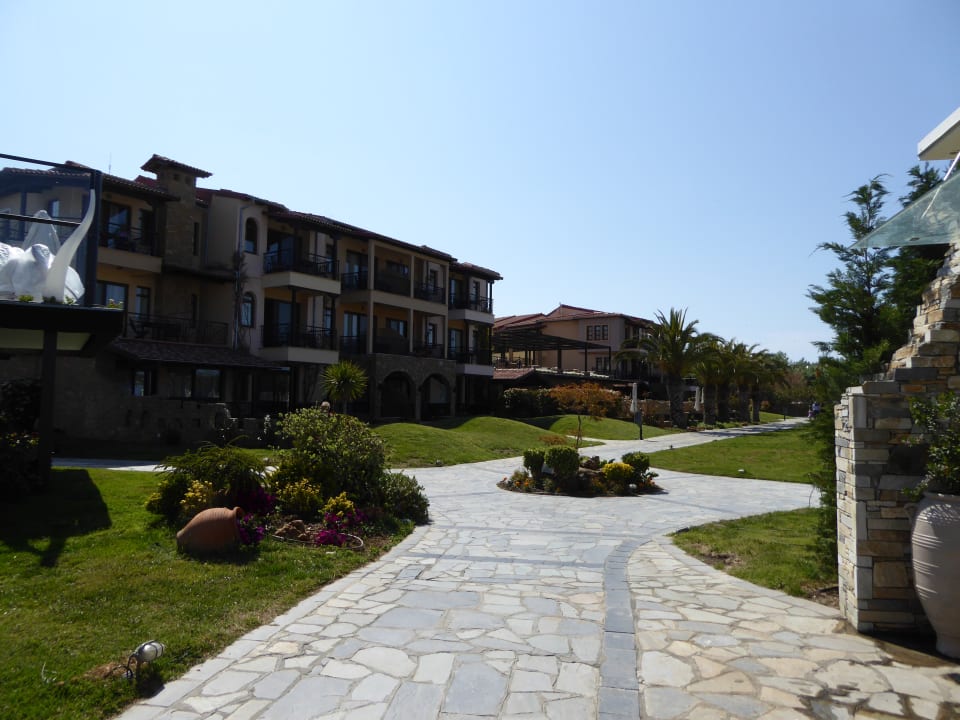 Gartenanlage Anthemus Sea Beach Hotel & Spa