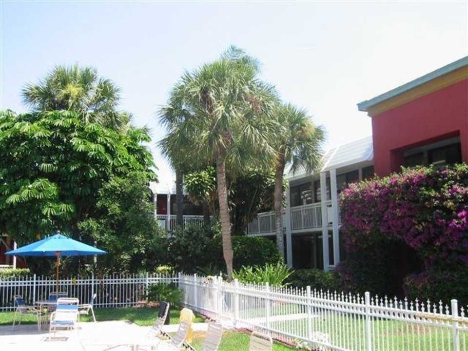 Blick zu unserem Zimmer Hotel Ramada Inn of Naples