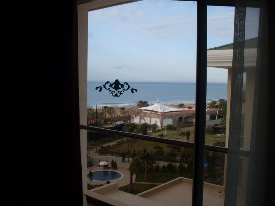 Blick vom Zimmer (Seitenblick aufs Meer) Adalya Resort & Spa - Adults Only