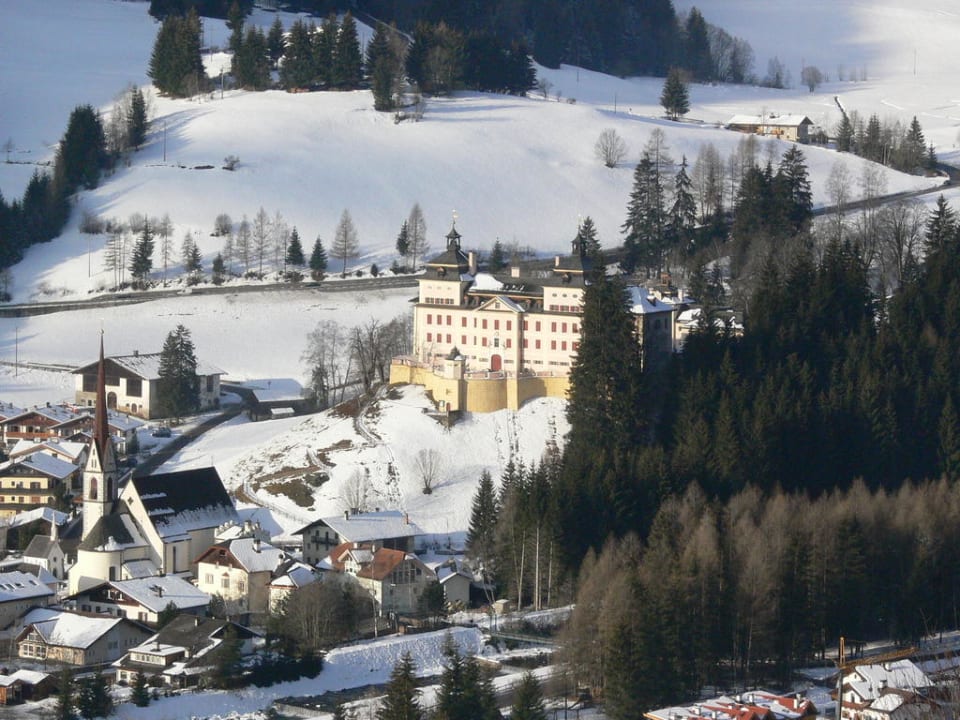 Blick aus dem Fenster Residence Garni Melcherhof