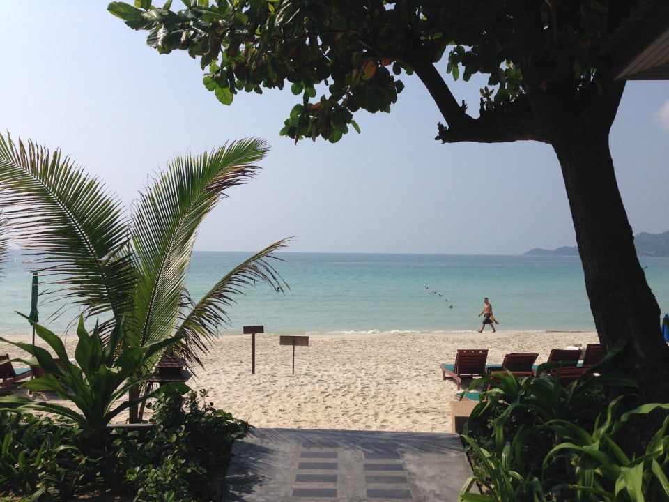 Gang zum Strand Hotel Evergreen Resort