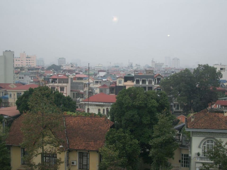 Ausblick aus Zimmer Hotel ICC Hanoi
