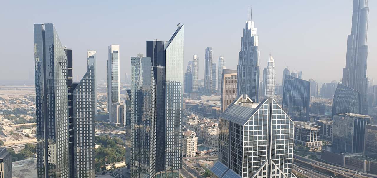 Ausblick Shangri-La Hotel Dubai