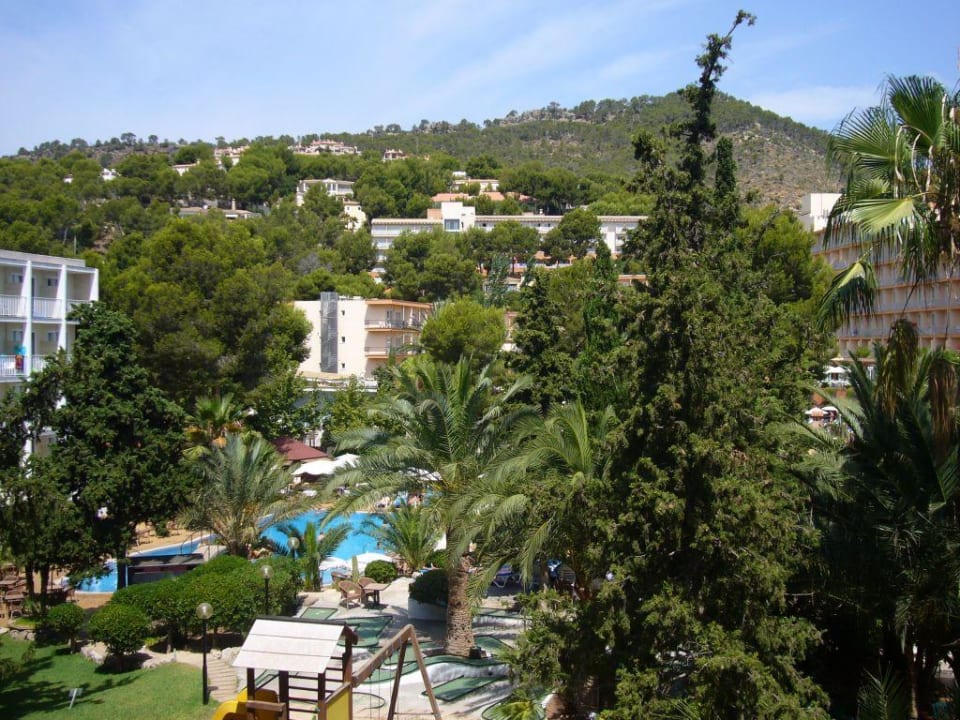 Blick vom Balkon Valentin Somni Hotel & Suites