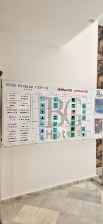 Lobby BG Hotel Rei del Mediterrani Palace