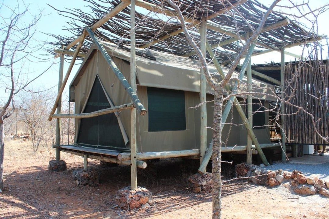 Zelt von Außen Etosha Village
