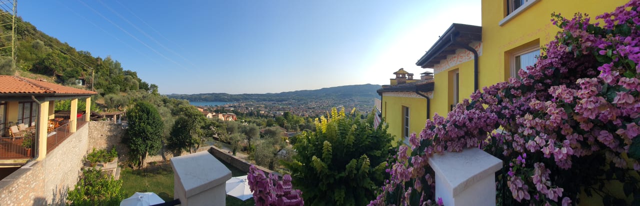 Ausblick Agriturismo Villa Bissiniga