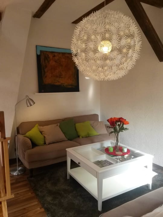 Wohnzimmer  Große Ferienwohnung in alter Villa