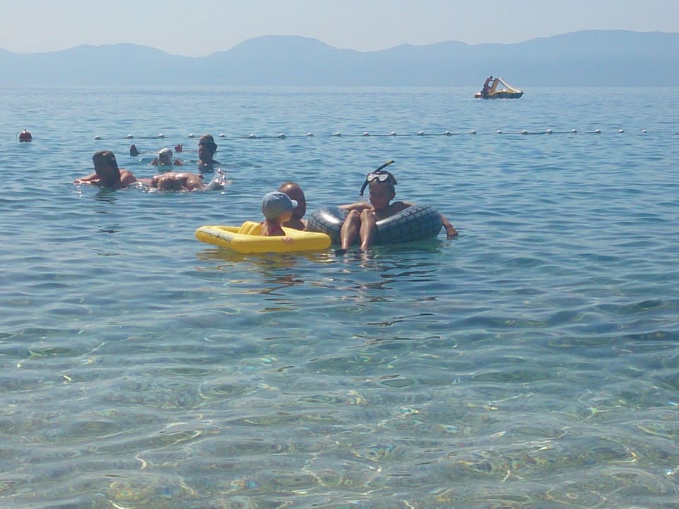 Łagodne zejście do wody Hotel Bella Vista