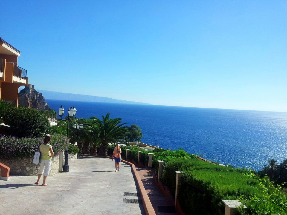 Aussenanlage Capo dei Greci Taormina Coast Resort Hotel & Spa