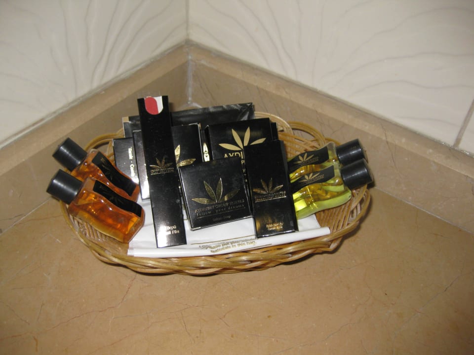 Bad... Körbchen jeden Tag nachgefüllt Aydinbey Kings Palace & Spa