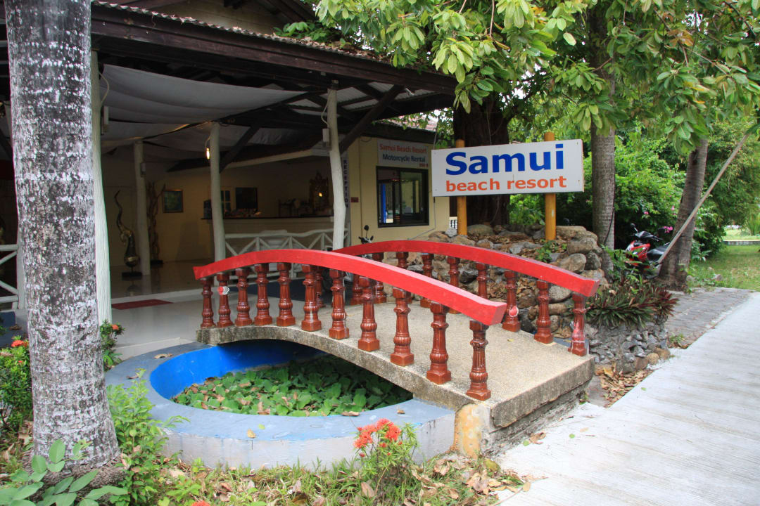 Rezeption Hotel Samui Beach Resort