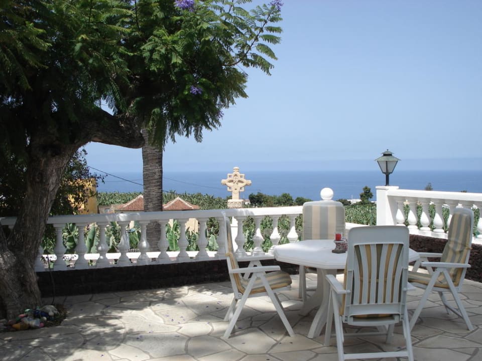 Sitzecke im Garten Villa Rosalva