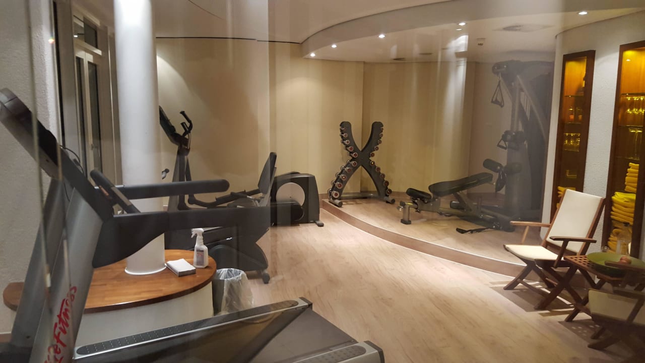 Fitness Raum Strand-Hotel Hübner