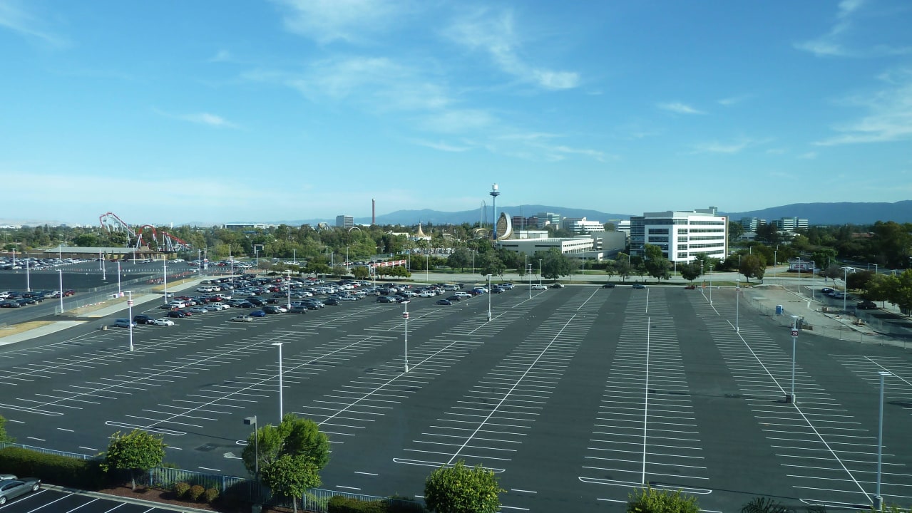 Parking lot of Levi's Stadium Hilton Santa Clara