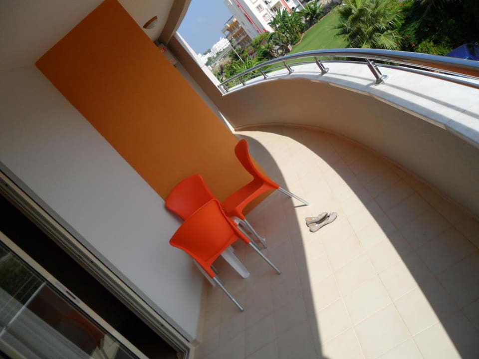 Riesiger Balkon vom Familienzimmer My Home Resort