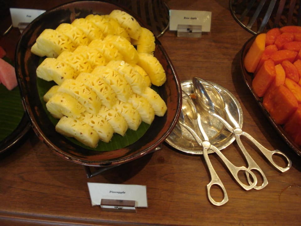 Frühstücksbuffet - Obst Hotel The Peninsula Bangkok