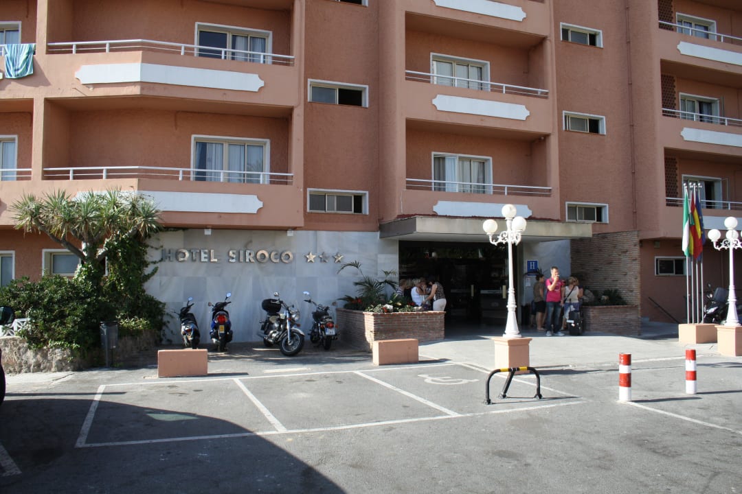 Eingang Hotel Best Siroco