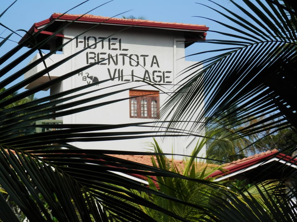 Blick vom Balkon Hotel Bentota Village