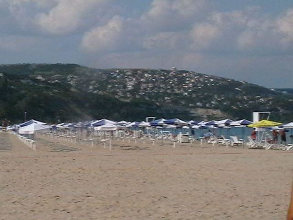 View from beach Hotel Borjana