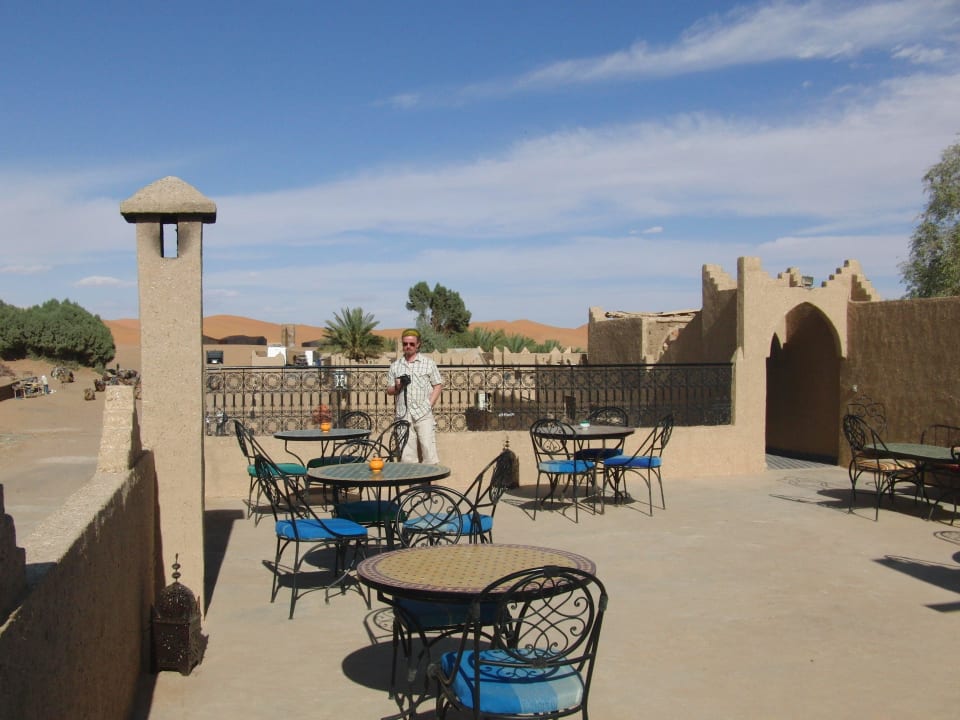 Dachterrasse Hotel Kasbah Mohayut