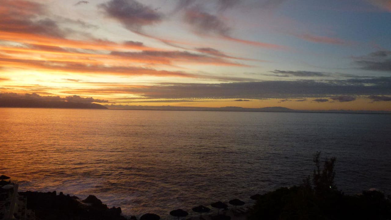 Sonnenuntergang / Blick auf La Palma Barceló Santiago - Adults Only
