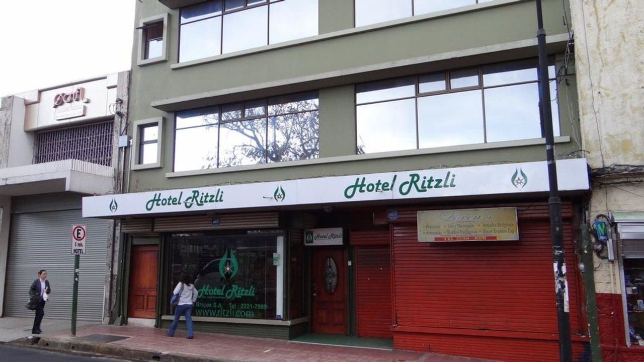 Ansicht von der Straße Hotel Ritzli