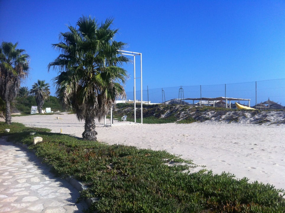 Strandeingang Hotel Marhaba Club