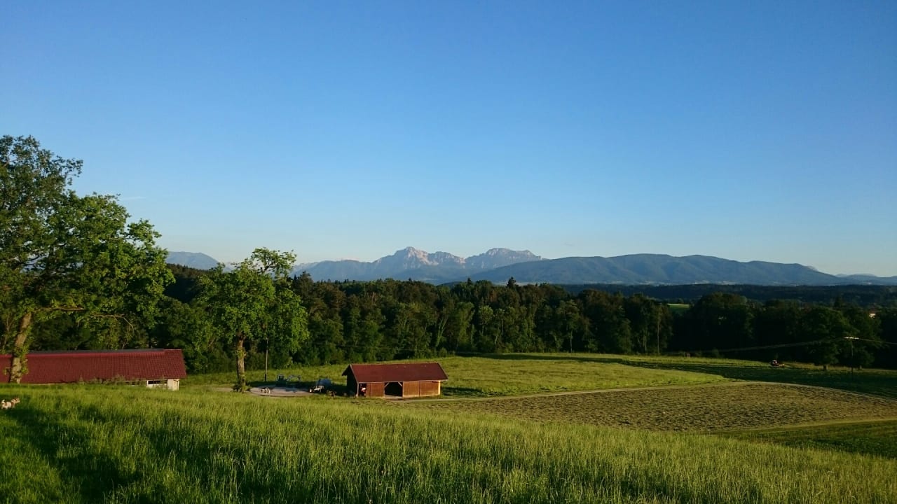 Ausblick Höglerhof  Ferienwohnung Westenburger