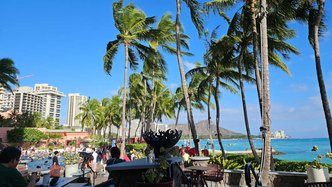 Gartenanlage Hotel Sheraton Waikiki