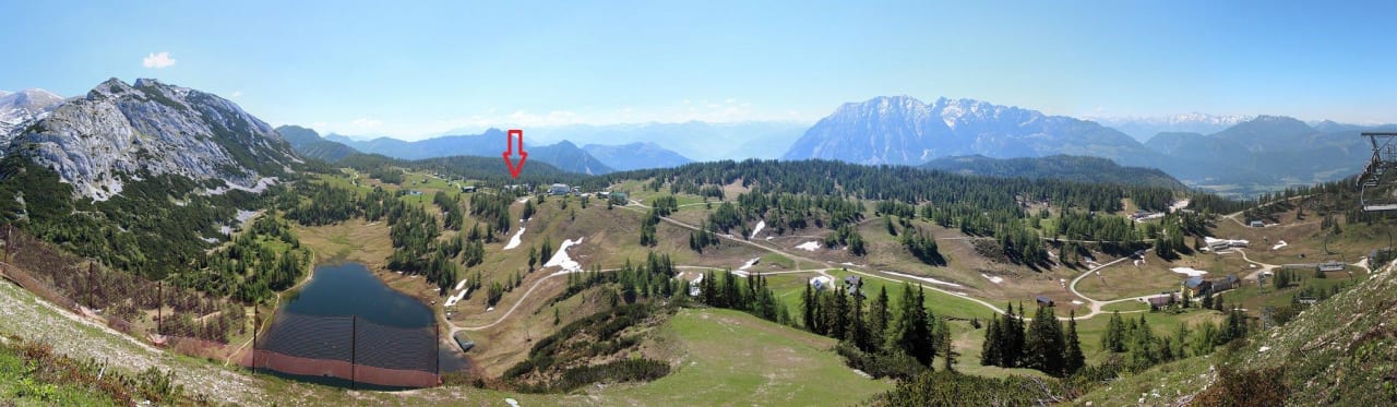 Panorama Schneiderkogel Hotel Alpenrose