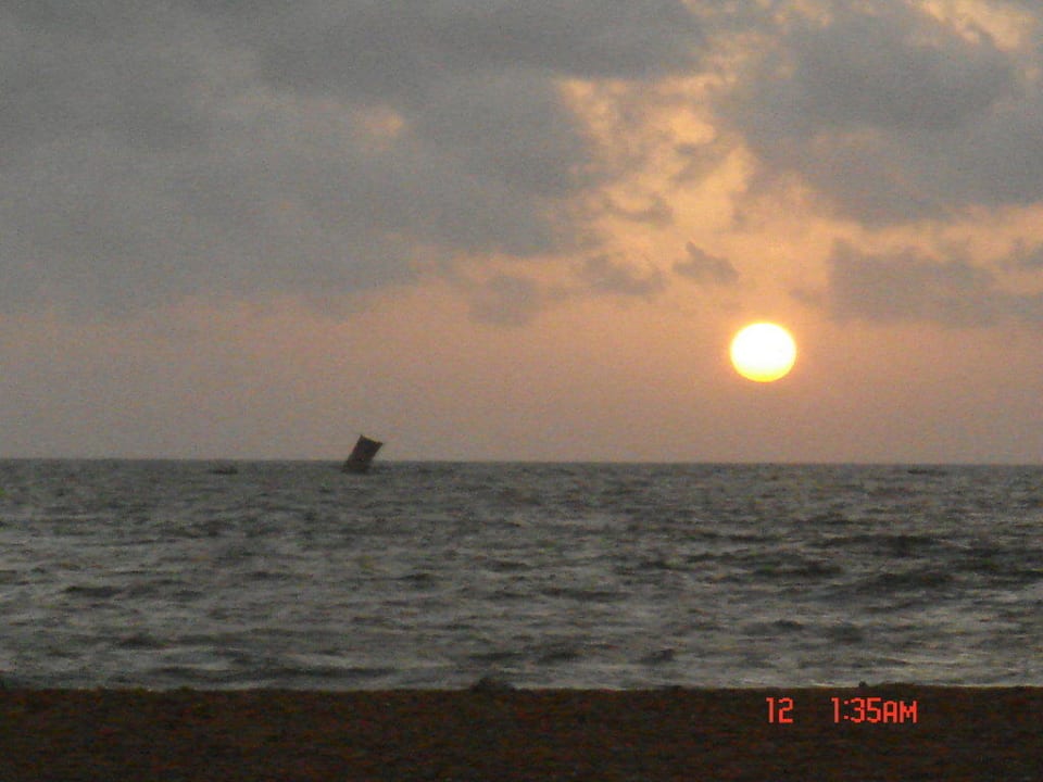 Sonnenuntergang mal anders Club Hotel Dolphin