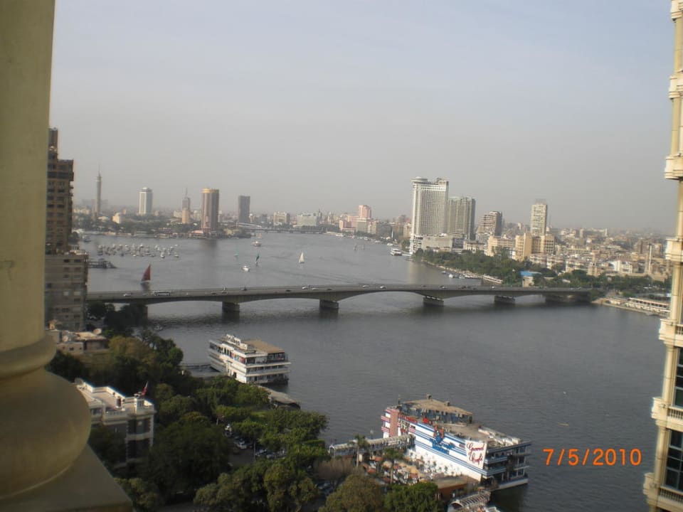 Blick aus 19. Etage Hotel Four Seasons Cairo First Residence